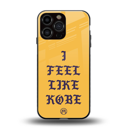 i feel like kobe back phone cover | glass case for iphone 16 pro max
