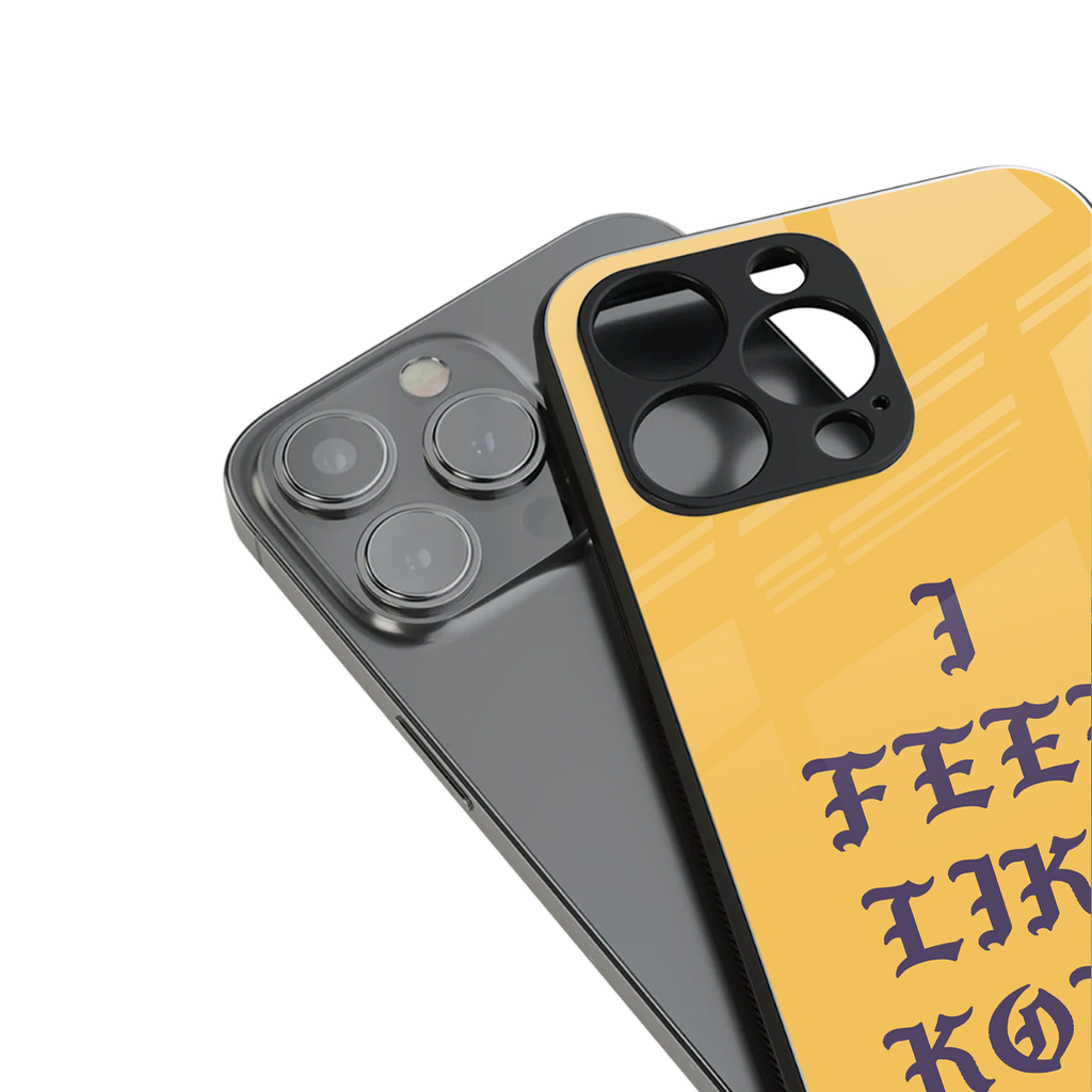 i feel like kobe back phone cover | glass case for iphone 13 mini