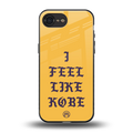 i feel like kobe back phone cover | glass case for iphone 16e