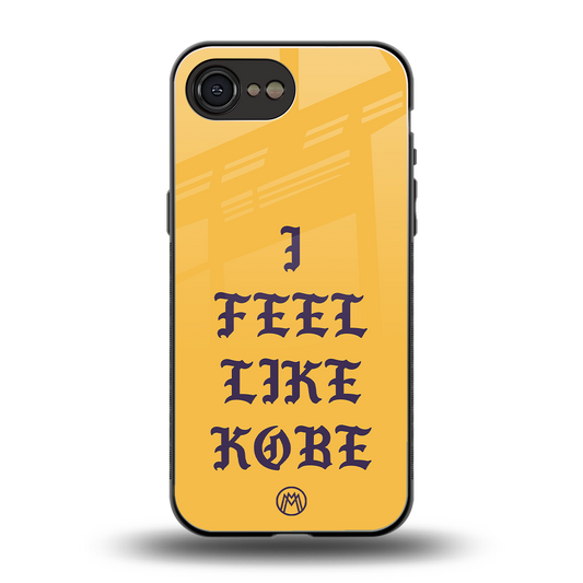 i feel like kobe back phone cover | glass case for iphone 16e