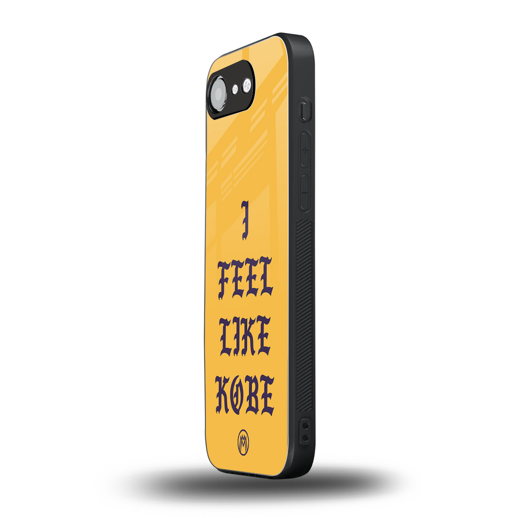 i feel like kobe back phone cover | glass case for iphone 16e