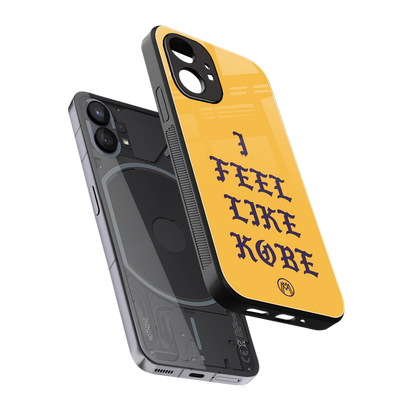 i feel like kobe back phone cover | glass case for nothing phone 1