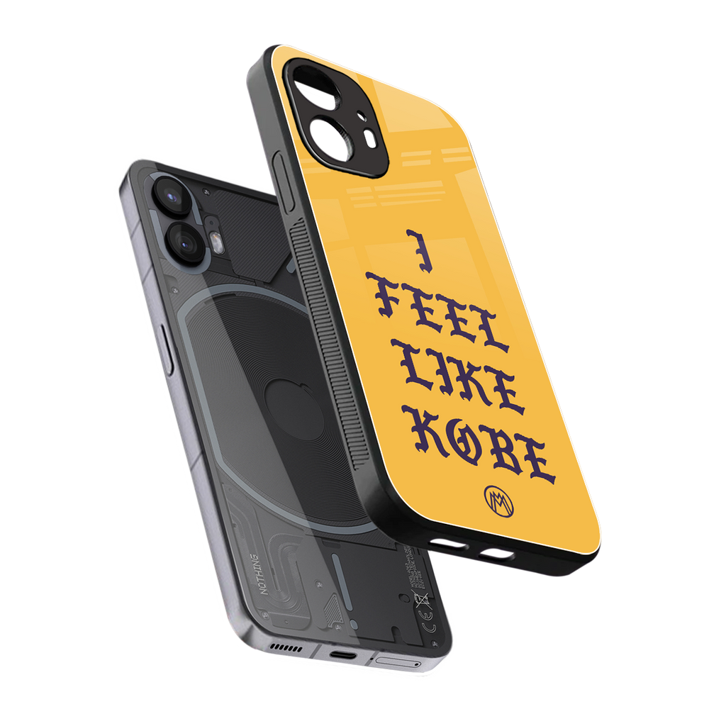 i feel like kobe back phone cover | glass case for nothing phone 2