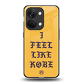 i feel like kobe back phone cover | glass case for oneplus nord 3