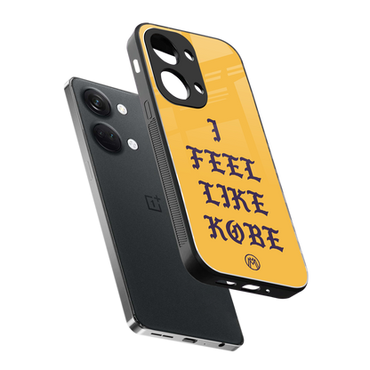 i feel like kobe back phone cover | glass case for oneplus nord 3