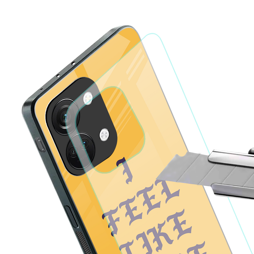 i feel like kobe back phone cover | glass case for oneplus nord 3
