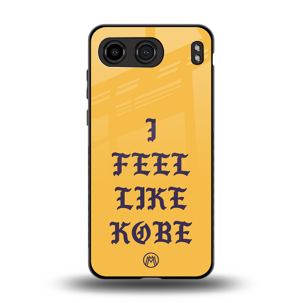 i feel like kobe back phone cover | glass case for oneplus nord 4