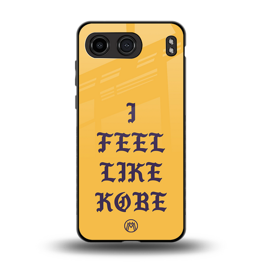 i feel like kobe back phone cover | glass case for oneplus nord 4