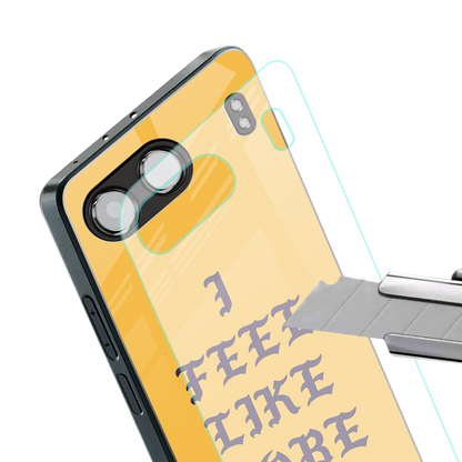 i feel like kobe back phone cover | glass case for oneplus nord 4