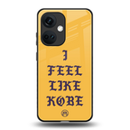 i feel like kobe back phone cover | glass case for oneplus nord ce 3