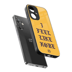 i feel like kobe back phone cover | glass case for oneplus nord ce 3