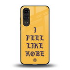 i feel like kobe back phone cover | glass case for oneplus nord ce 4 lite