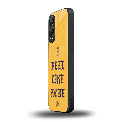 i feel like kobe back phone cover | glass case for oneplus nord ce 4 lite