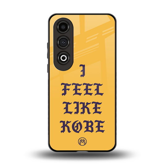 i feel like kobe back phone cover | glass case for oneplus nord ce 4