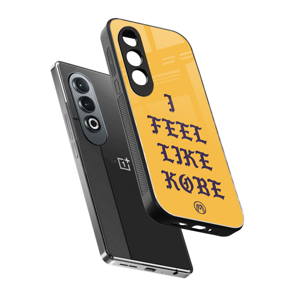 i feel like kobe back phone cover | glass case for oneplus nord ce 4