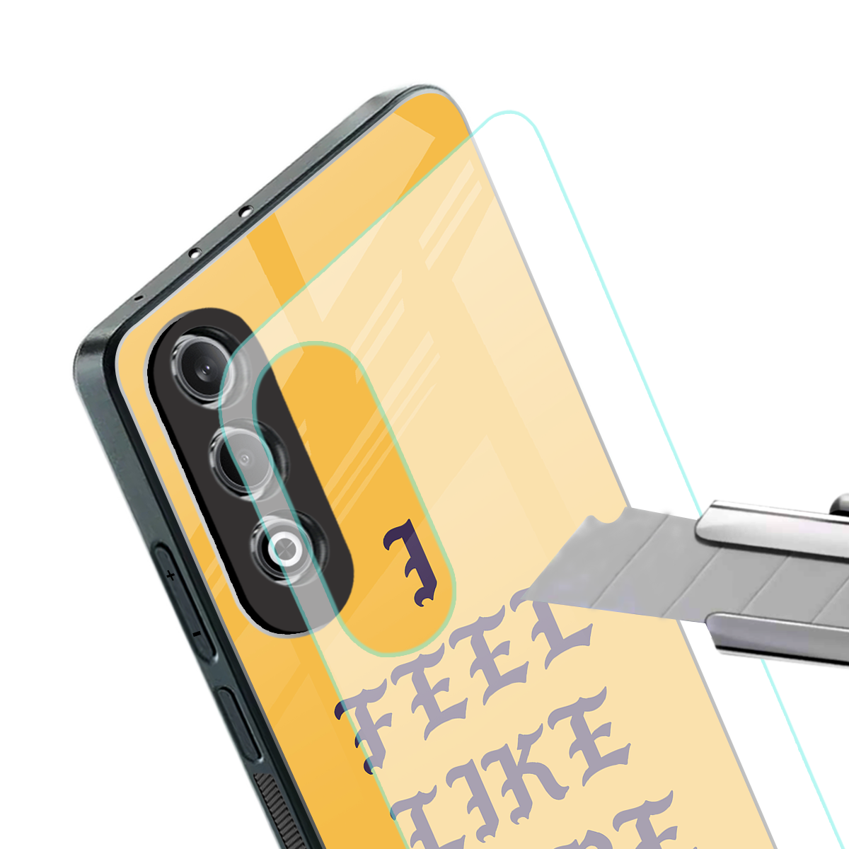 i feel like kobe back phone cover | glass case for oneplus nord ce 4