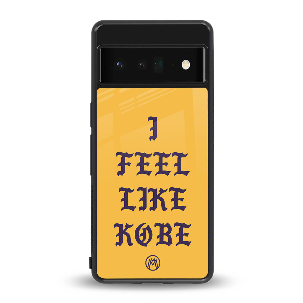 i feel like kobe back phone cover | glass case for google pixel 6 pro