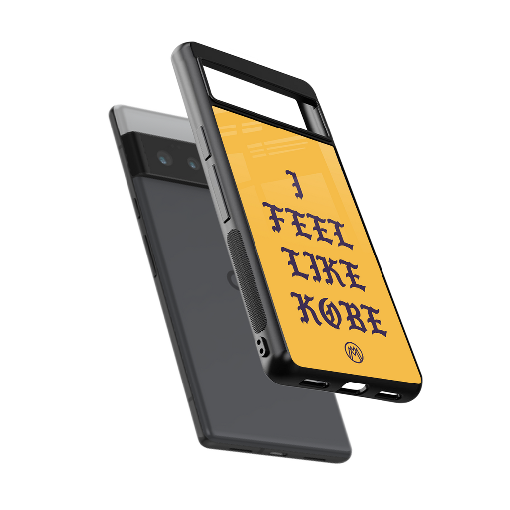 i feel like kobe back phone cover | glass case for google pixel 6 pro