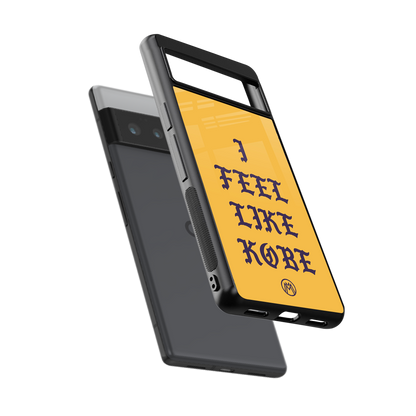i feel like kobe back phone cover | glass case for google pixel 6 pro