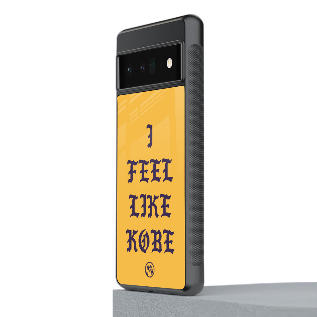 i feel like kobe back phone cover | glass case for google pixel 6 pro