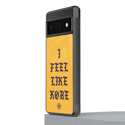 i feel like kobe back phone cover | glass case for google pixel 6 pro