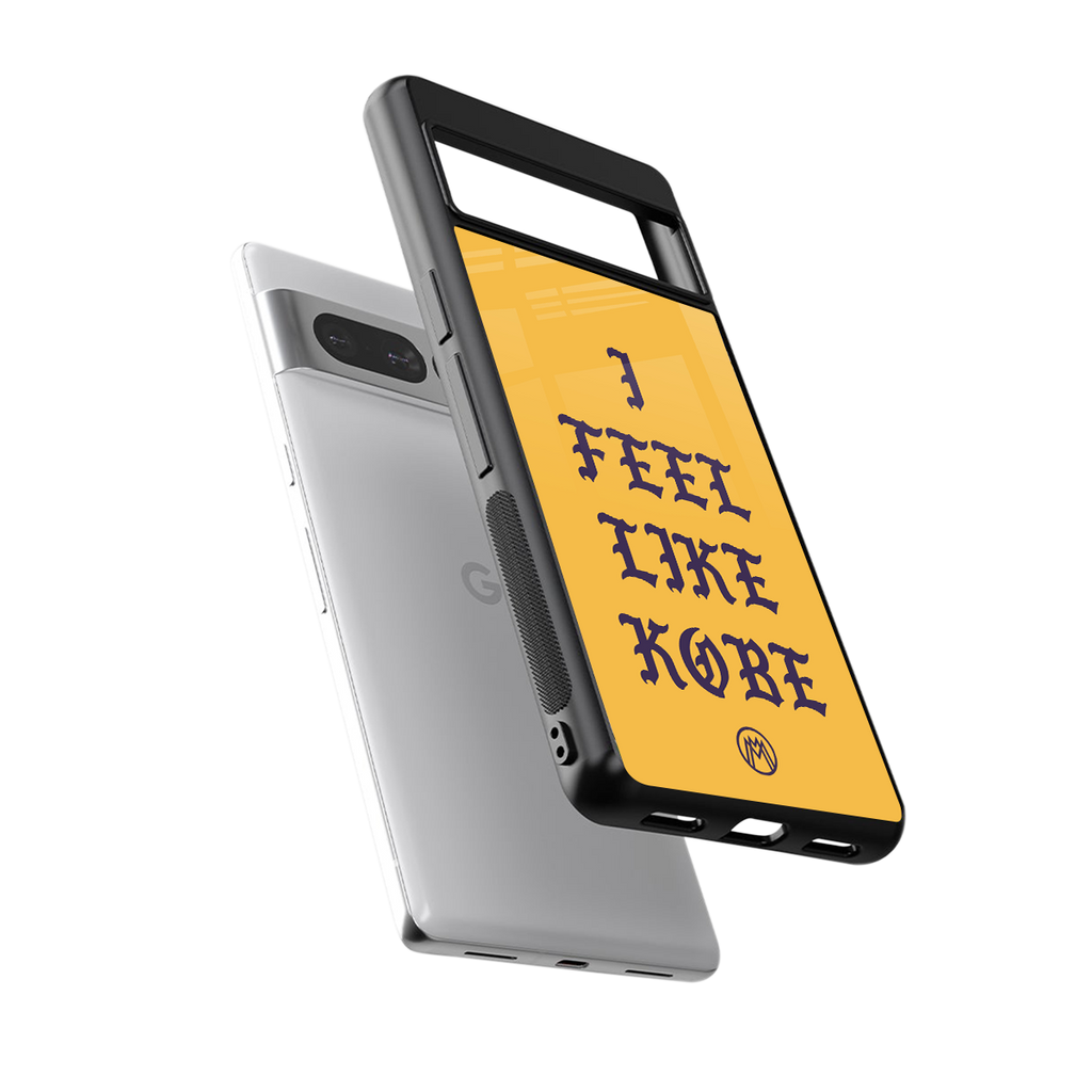 i feel like kobe back phone cover | glass case for google pixel 7 pro