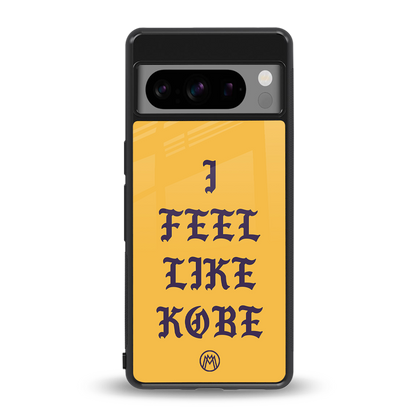 i feel like kobe back phone cover | glass case for google pixel 8 pro