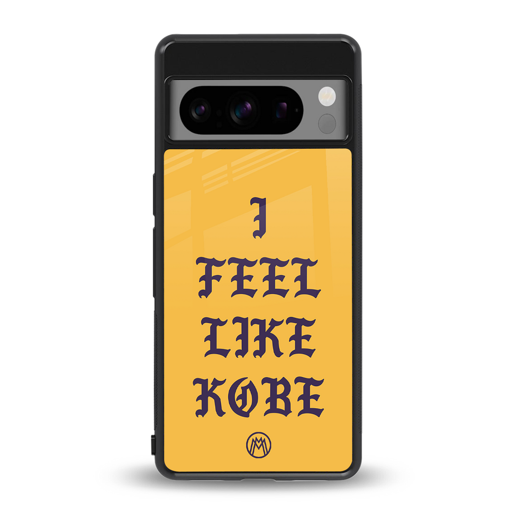 i feel like kobe back phone cover | glass case for google pixel 8 pro