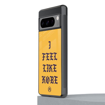 i feel like kobe back phone cover | glass case for google pixel 8 pro