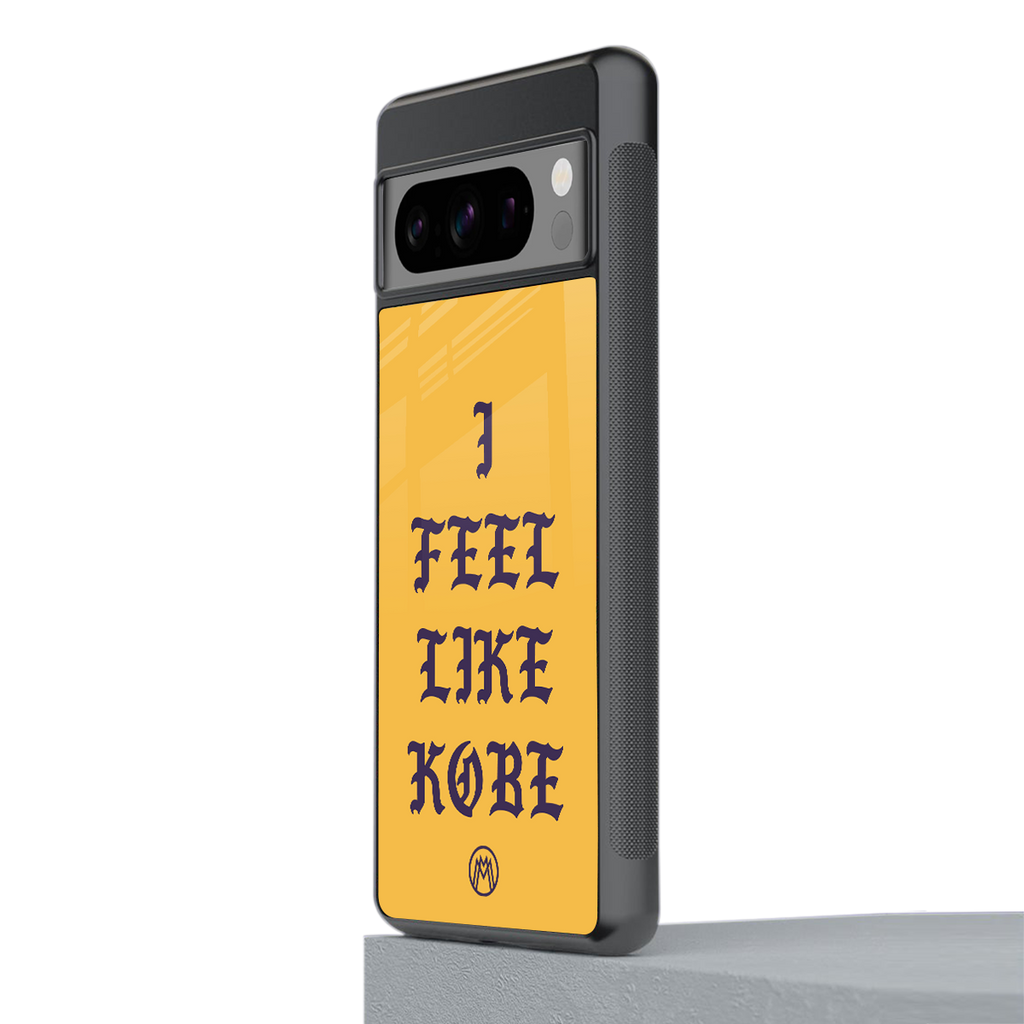 i feel like kobe back phone cover | glass case for google pixel 8 pro