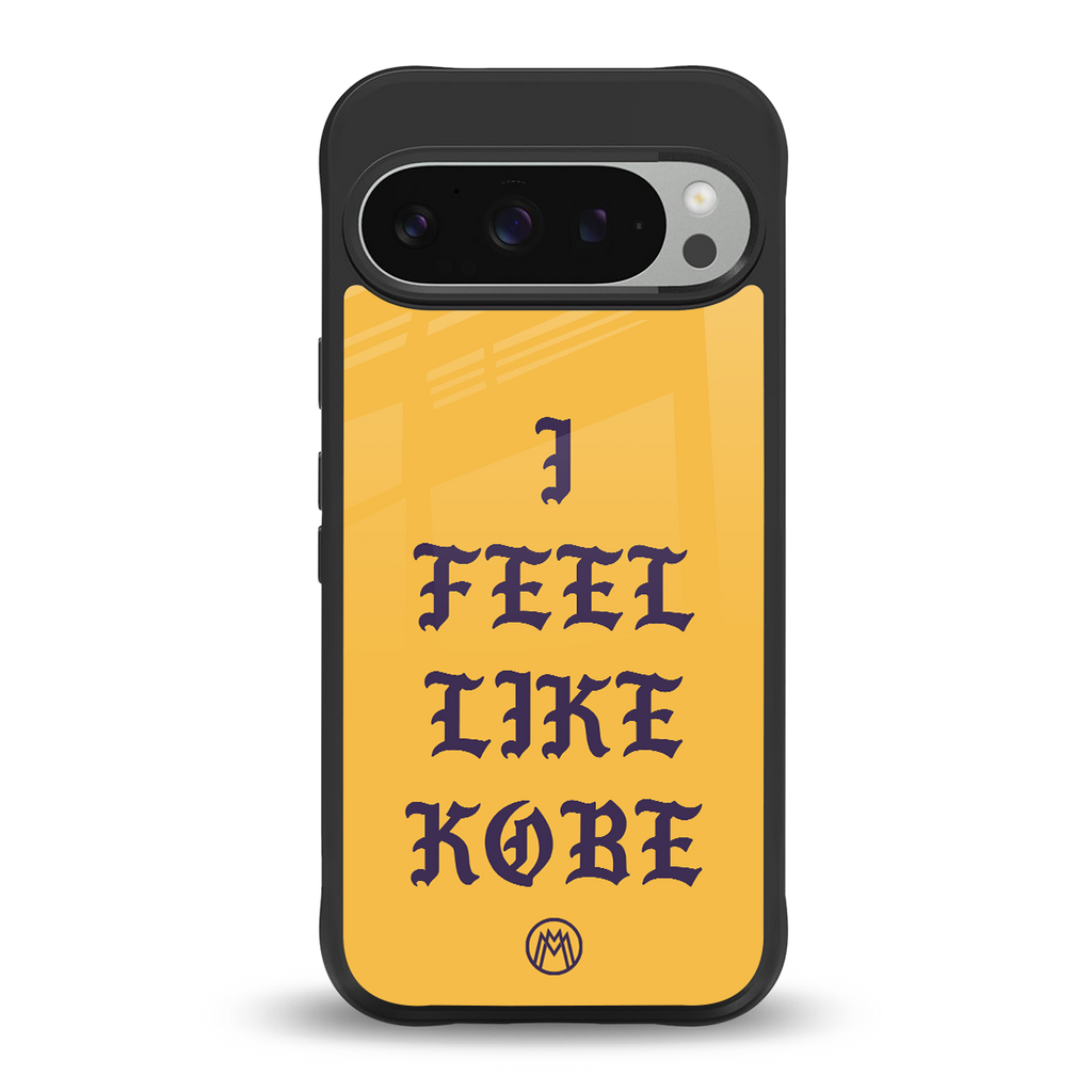 i feel like kobe back phone cover | glass case for google pixel 9 pro