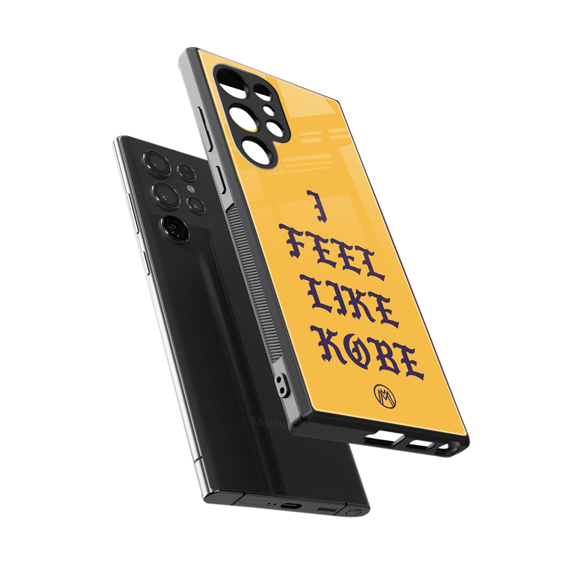 i feel like kobe back phone cover | glass case for samsung galaxy s23 ultra