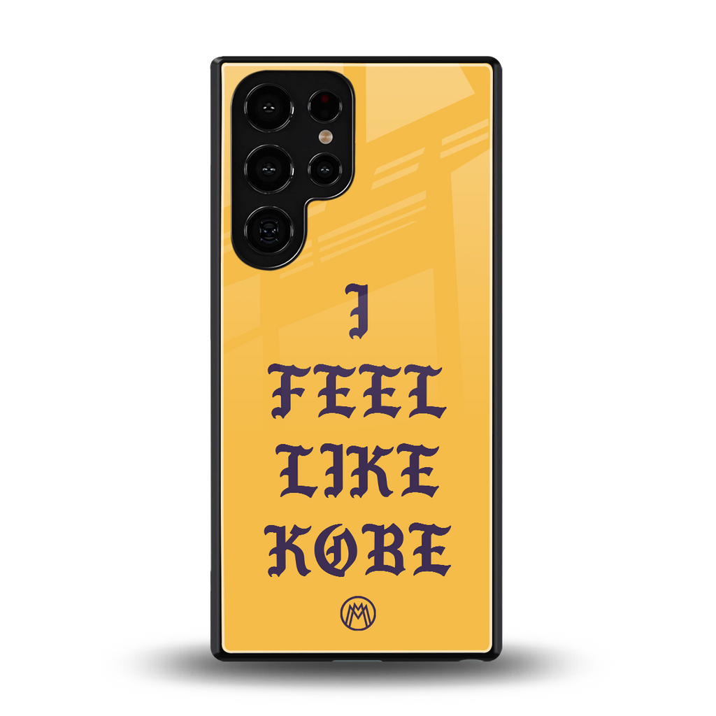 i feel like kobe back phone cover | glass case for samsung galaxy s25 ultra