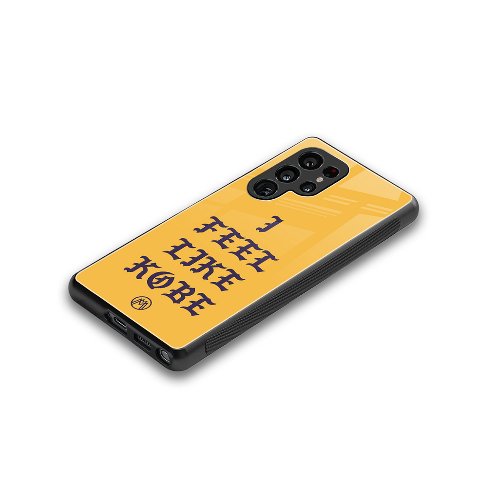 i feel like kobe back phone cover | glass case for samsung galaxy s25 ultra