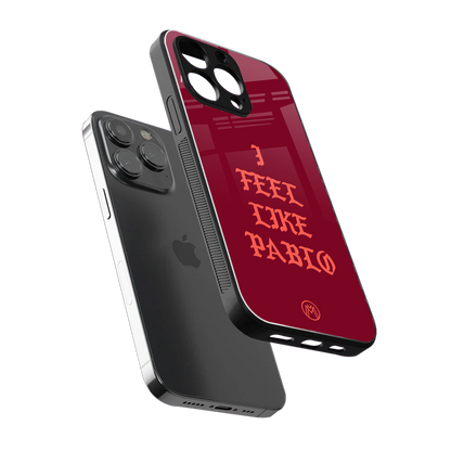 i feel like pablo back phone cover | glass case for iphone 13 pro