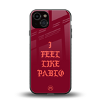 i feel like pablo back phone cover | glass case for iphone 13