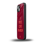 i feel like pablo back phone cover | glass case for iphone 15