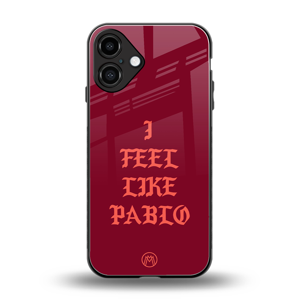 i feel like pablo back phone cover | glass case for iphone 16 plus