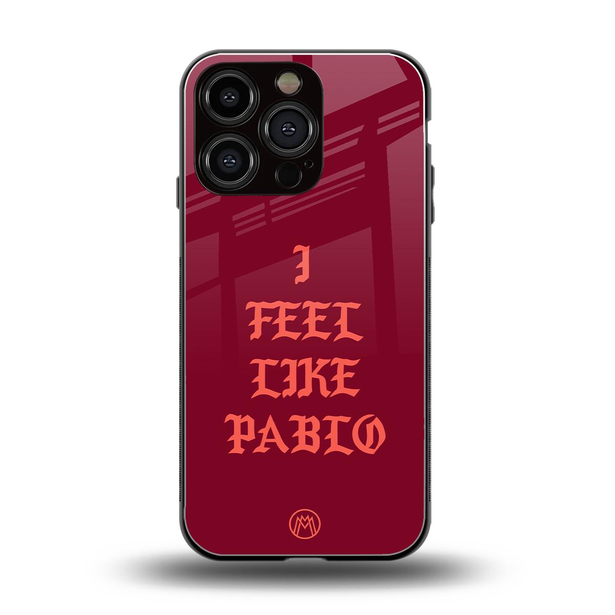 i feel like pablo back phone cover | glass case for iphone 16 pro