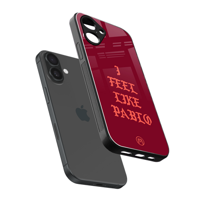 i feel like pablo back phone cover | glass case for iphone 16