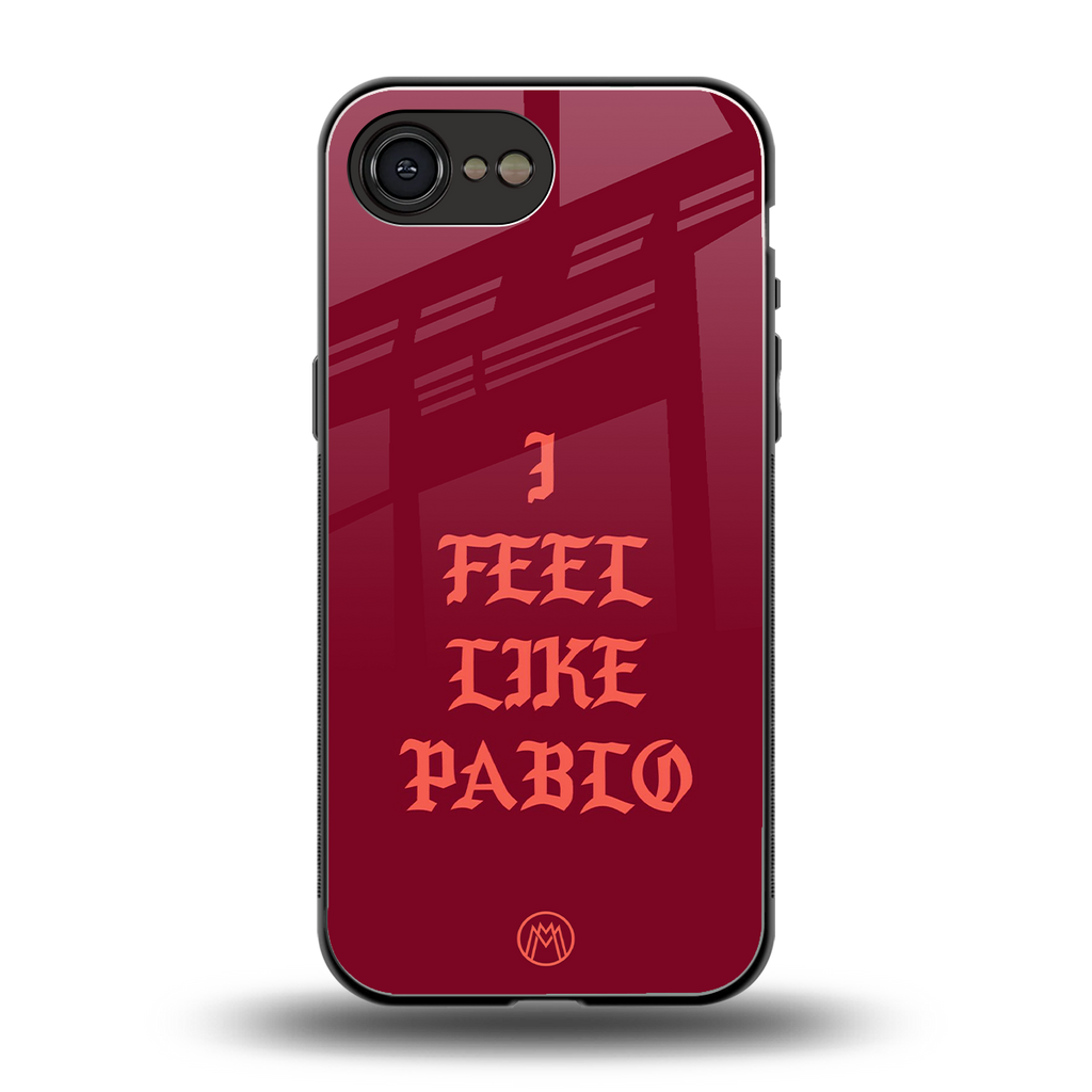 i feel like pablo back phone cover | glass case for iphone 16e
