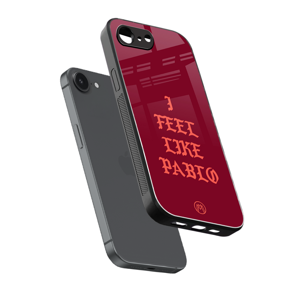 i feel like pablo back phone cover | glass case for iphone 16e
