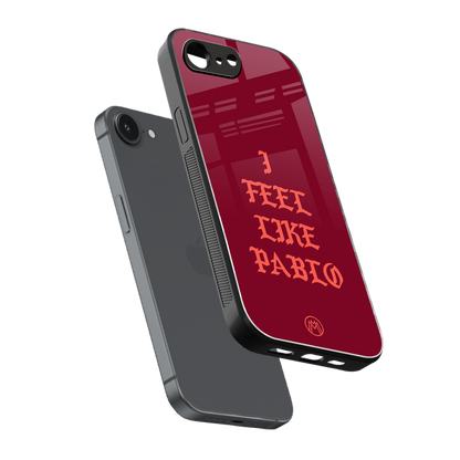 i feel like pablo back phone cover | glass case for iphone 16e