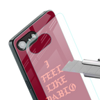 i feel like pablo back phone cover | glass case for iphone 16e