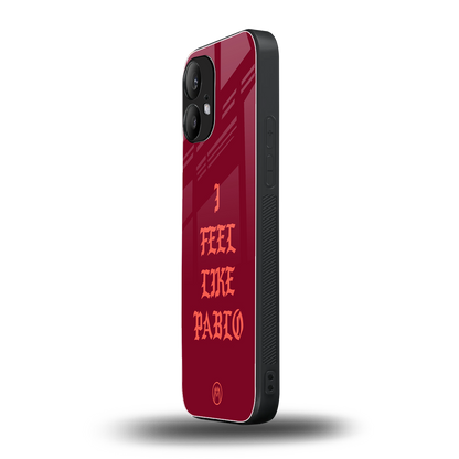 i feel like pablo back phone cover | glass case for nothing phone 2