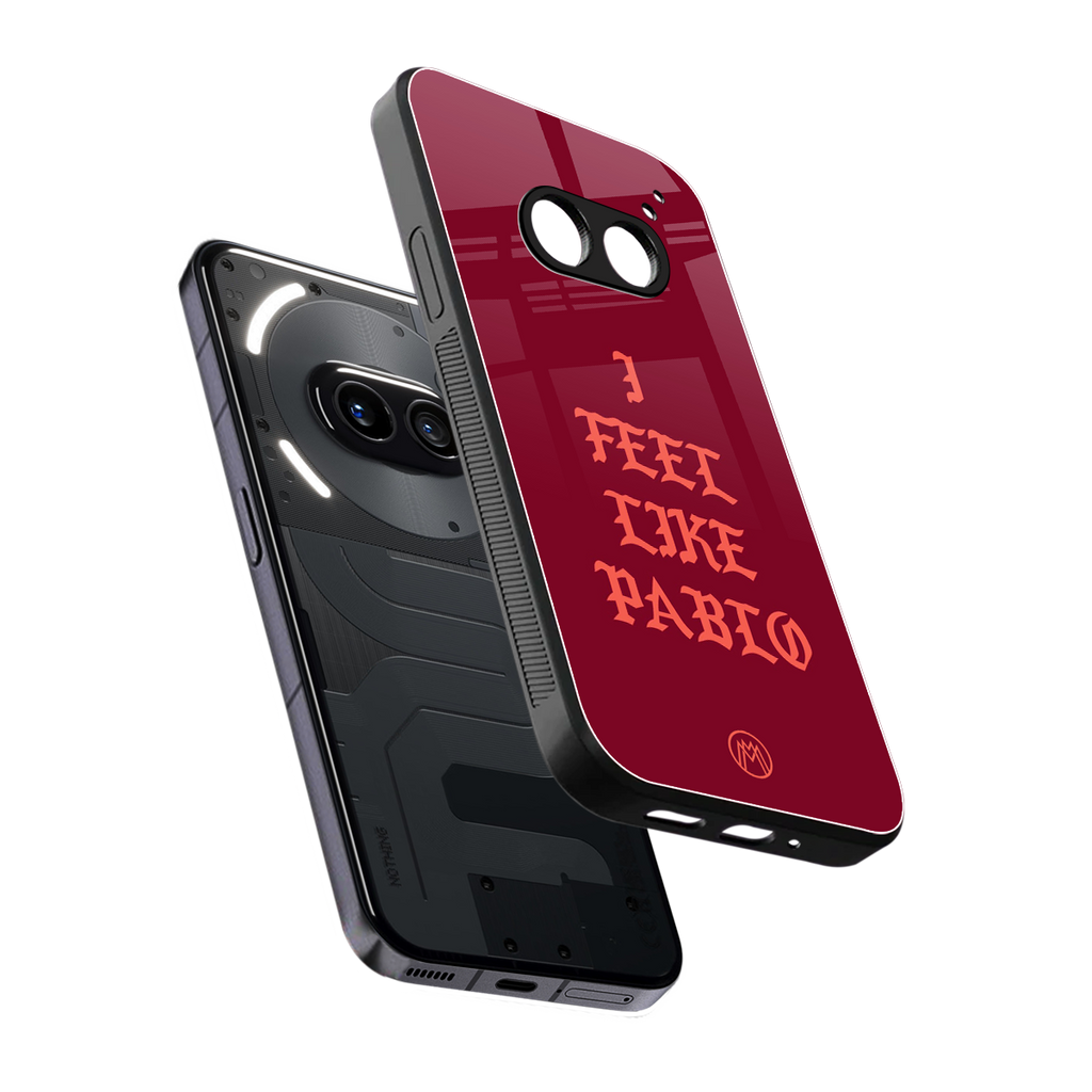 i feel like pablo back phone cover | glass case for nothing phone 2a