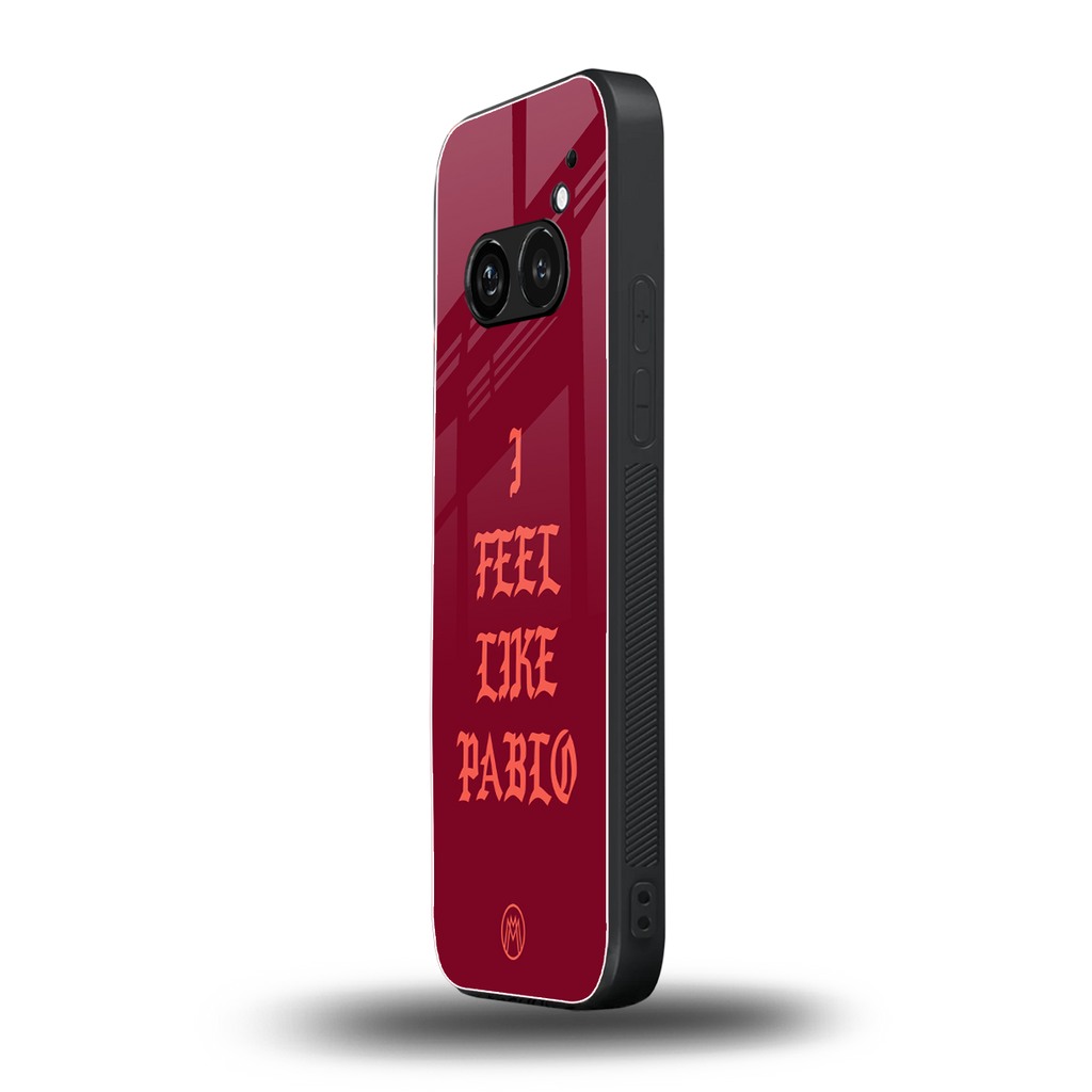 i feel like pablo back phone cover | glass case for nothing phone 2a