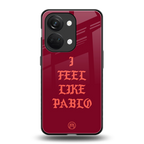 i feel like pablo back phone cover | glass case for oneplus nord 3