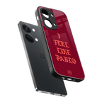 i feel like pablo back phone cover | glass case for oneplus nord 3