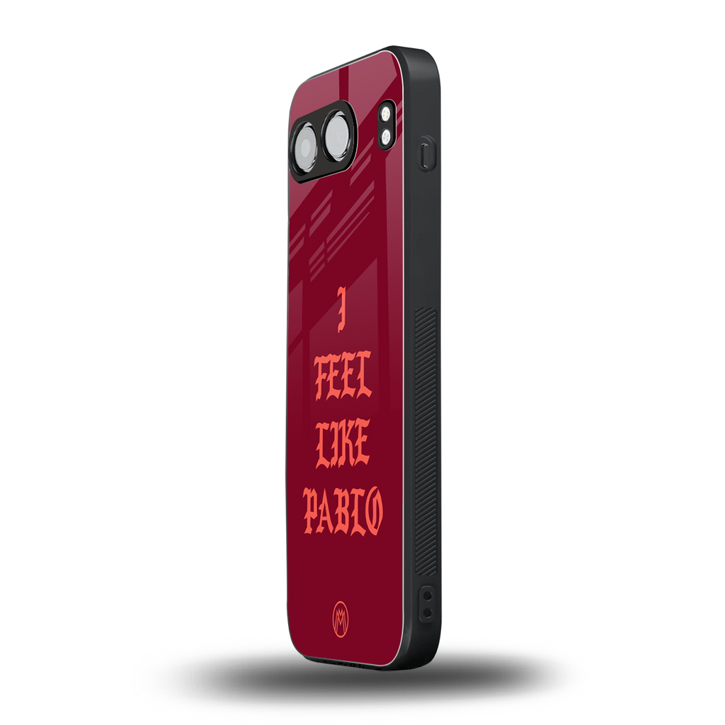 i feel like pablo back phone cover | glass case for oneplus nord 4